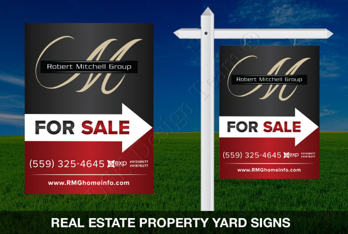 Gig Preview - Design professional modern yard sign