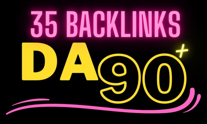 Gig Preview - Seo backlinks high authority da 90 pr 9 pa 70