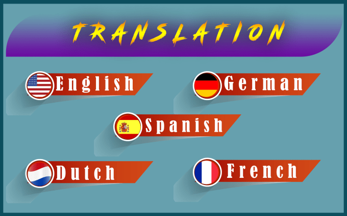 Gig Preview - Translate your documents from english to other languages