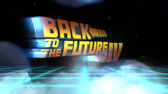 Gig Preview - Create your logo or text on delorean back to the future car