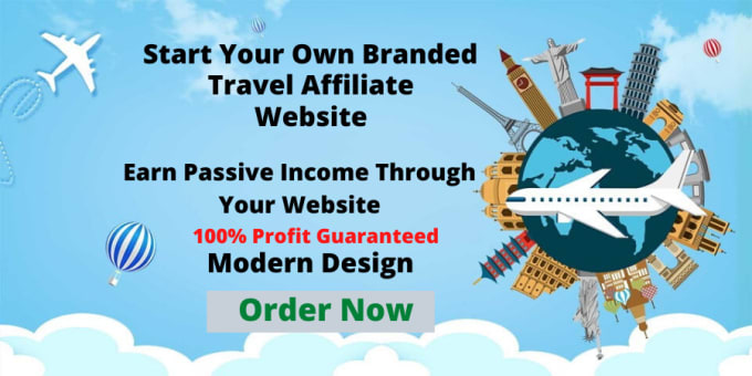 Gig Preview - Setup travel affiliate website