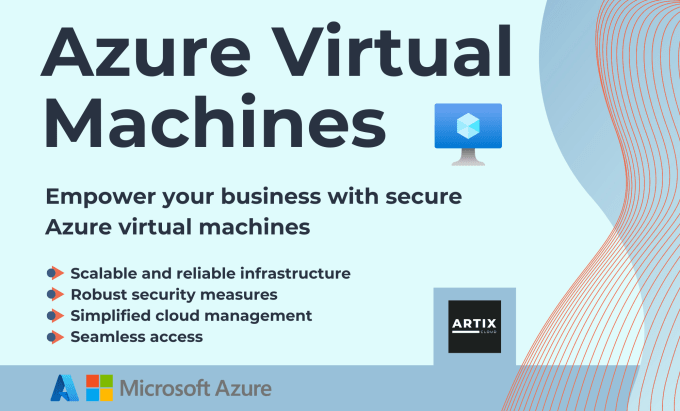 Gig Preview - Create secure virtual machines for your business in azure