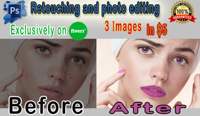 Gig Preview - Do photo editing, retouching, enhance images professionally