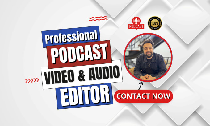 Gig Preview - Do professional podcast video editing