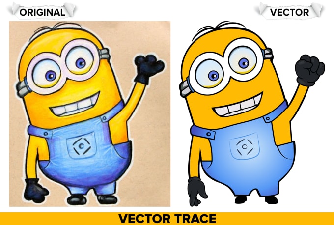 Gig Preview - Convert your drawing to digital vector art, redraw logo or images