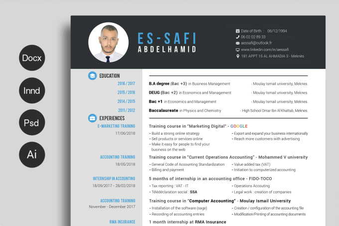 Gig Preview - Rewrite, edit and design a succesful resume, CV