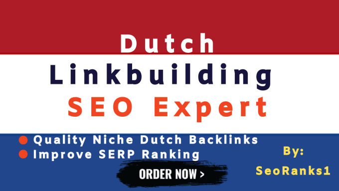 Gig Preview - Do dutch linkbuilding SEO