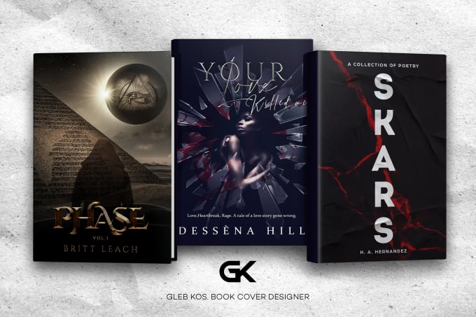 Gig Preview - Design a fantasy, horror, or mistic book cover