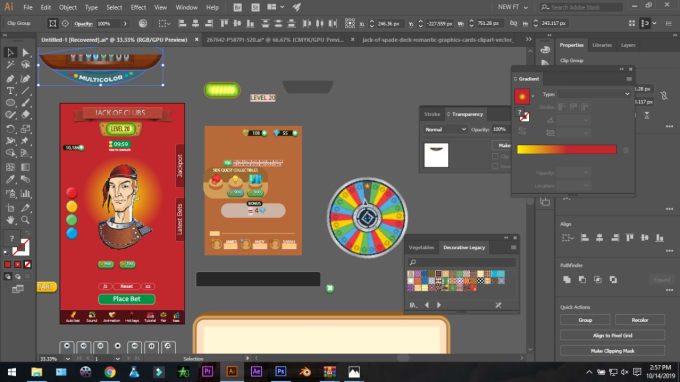 Design Dienstleistungen Fur Videospiel Ui Und Ux Fiverr - tre hr gui roblox