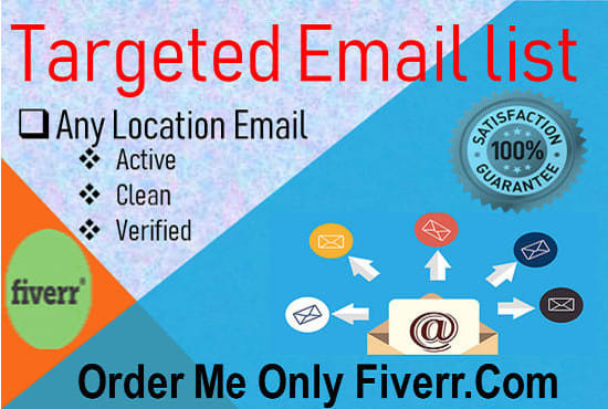 Gig Preview - Create a niche targeted email list