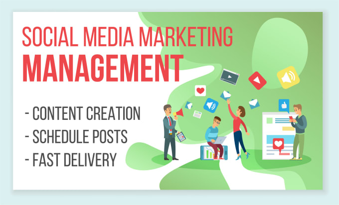 Gig Preview - Be your social media marketing manager