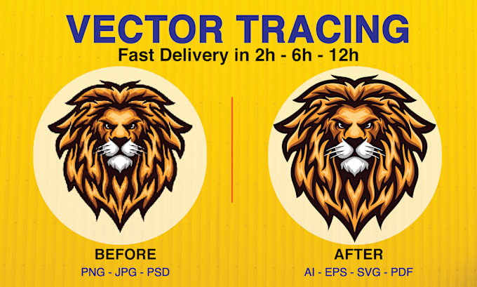 Gig Preview - Do manual vector tracing, redraw logo, convert to vector