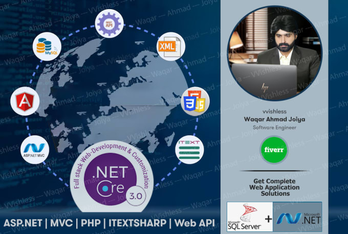 Gig Preview - Do asp net mvc core2 web API itextsharp web applications