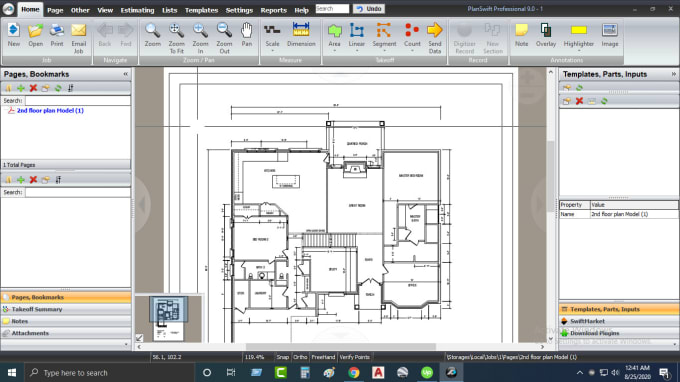 Gig Preview - Do the materials takeoff and cost estimation