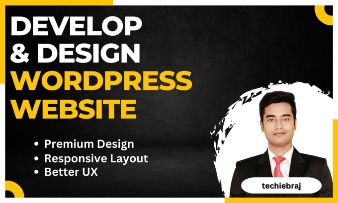 Bestseller - develop and design a secure and optimized wordpress website