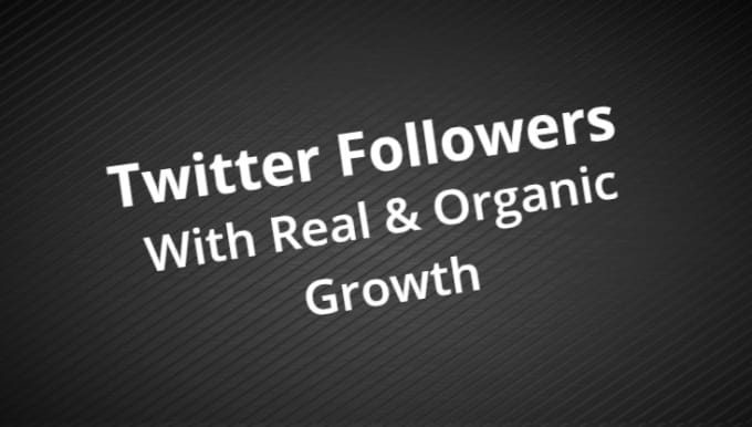 Gig Preview - Grow your twitter account with targeted and real followers