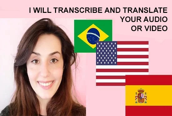 Gig Preview - Professionally transcribe and translate your audios