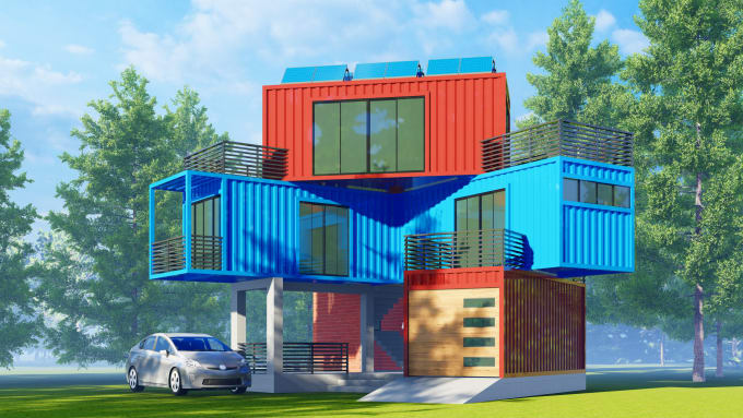 Gig Preview - Design your shipping container