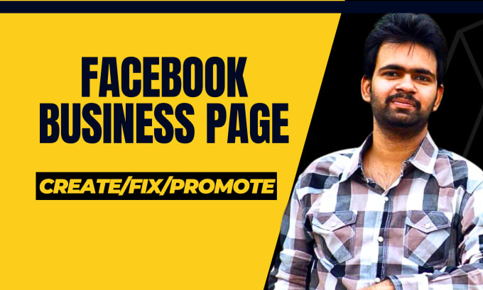 Gig Preview - Create,fix or optimize facebook business page or fan page