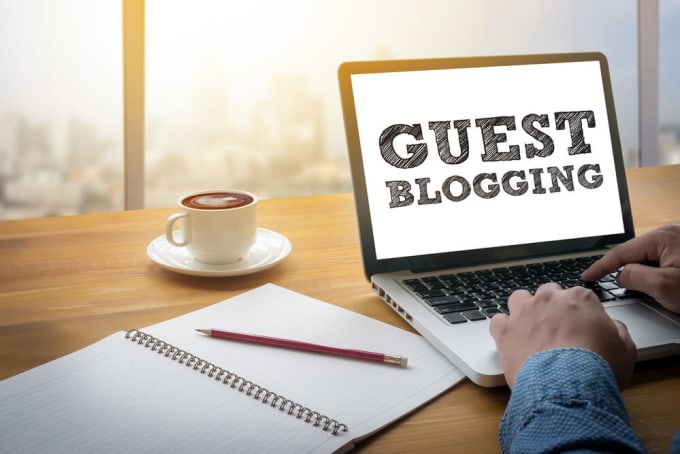 Gig Preview - Create the guest post to the trust site with high DR