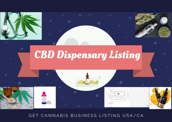 Gig Preview - Do cbd dispensary citation listing services in canada