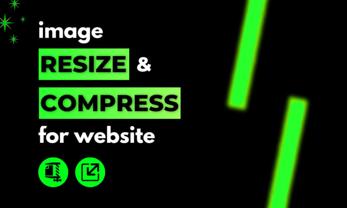 Gig Preview - Resize and compress images or photos for website or store