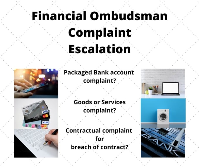 Gig Preview - Write a letter to the financial ombudsman with your complaint points