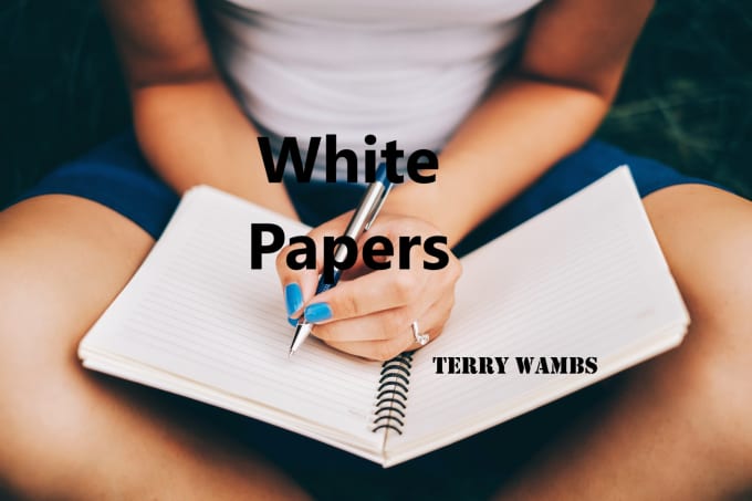 Gig Preview - Write a white paper for you