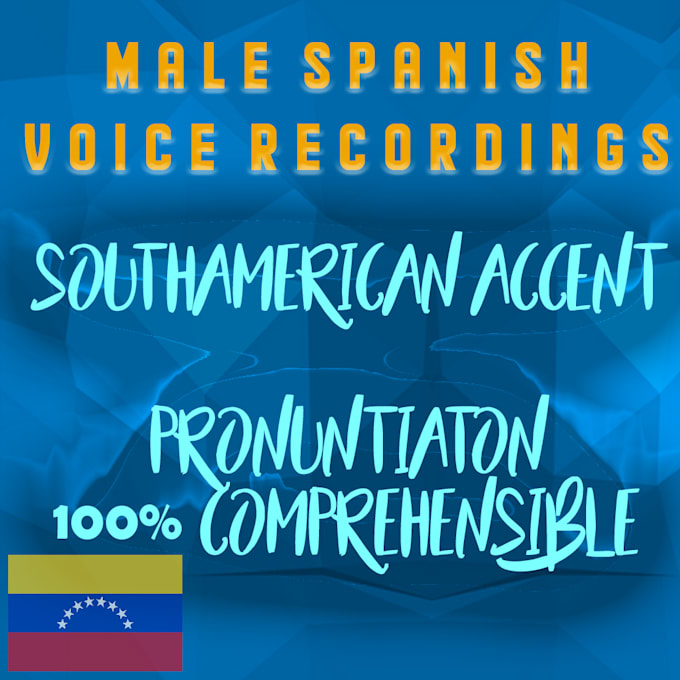 Gig Preview - Record a voiceover in spanish for you