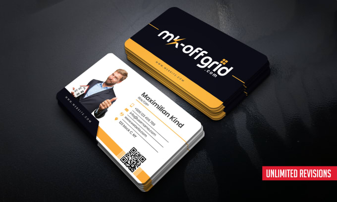 Gig Preview - Design modern luxury business card or minimal unique elegant real estate card