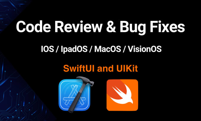 Gig Preview - Fix all bugs in your ios mobile app with swiftui and uikit