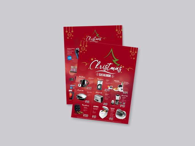 Gig Preview - Design a professional christmas custom product catalog