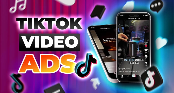 Gig Preview - Create tiktok video ads