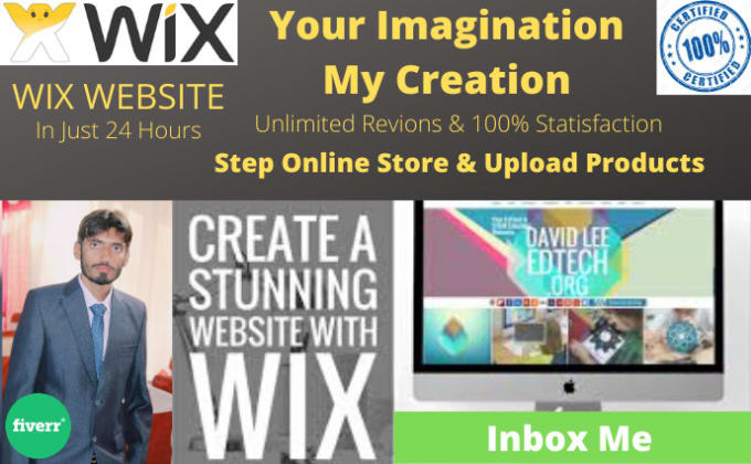 Gig Preview - Design and redesign wix website