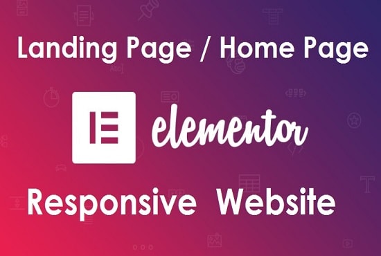 Gig Preview - Create wordpress website with elementor and elementor pro