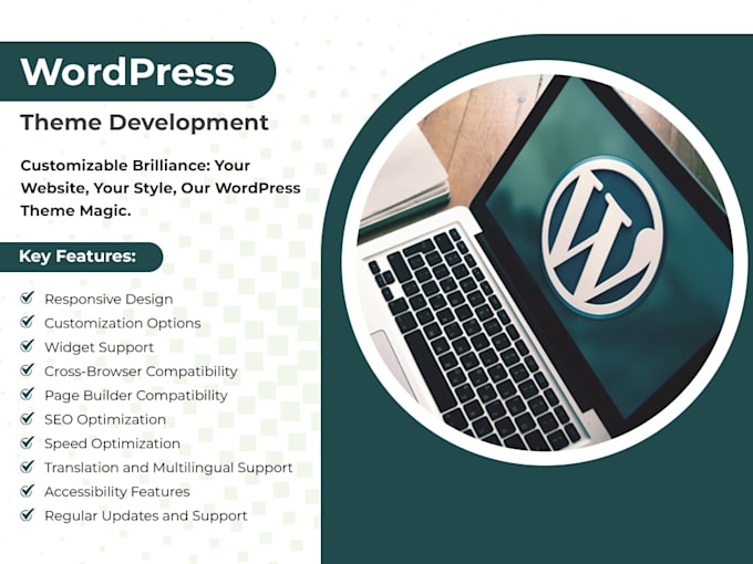 Gig Preview - Customize your website using wordpress theme development