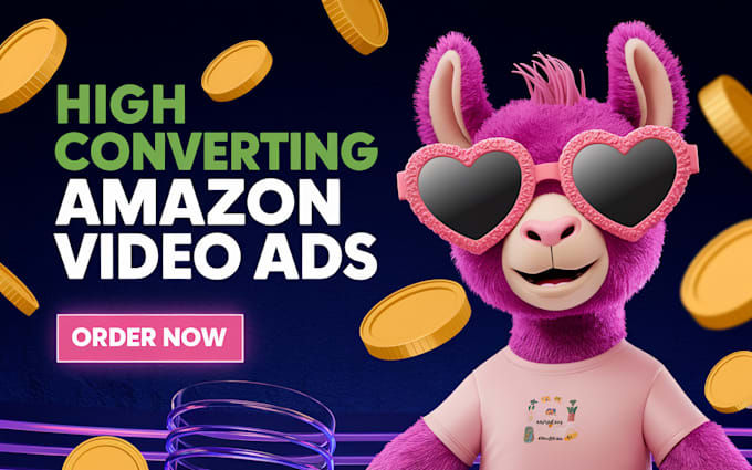 Gig Preview - Create amazon product video ads for sales