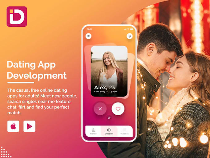 Gig Preview - Build a custom dating app, chatting app, and dating website