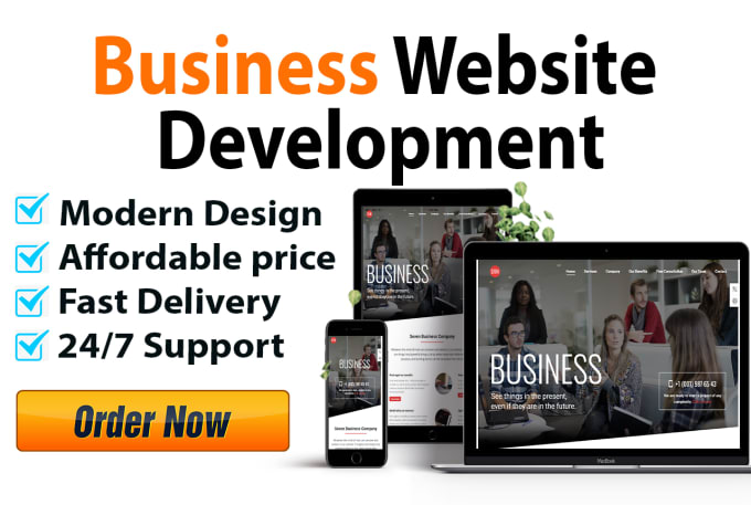 Gig Preview - Build a responsive ecommerce business, brand website