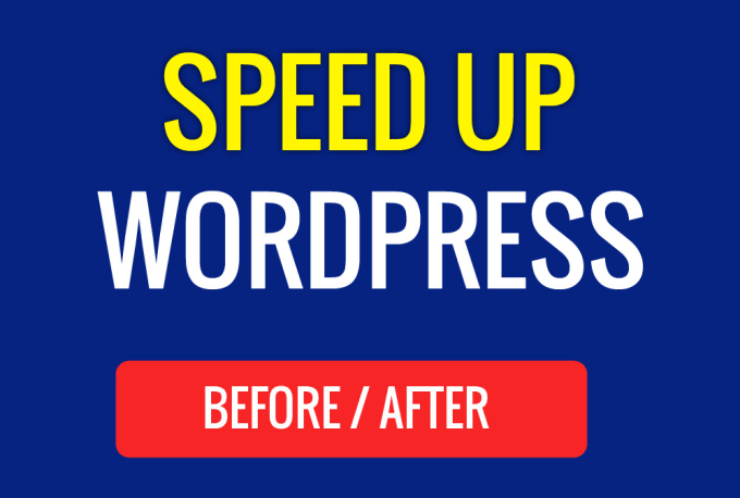 Gig Preview - Speed up wordpress, speed optimization for google page speed