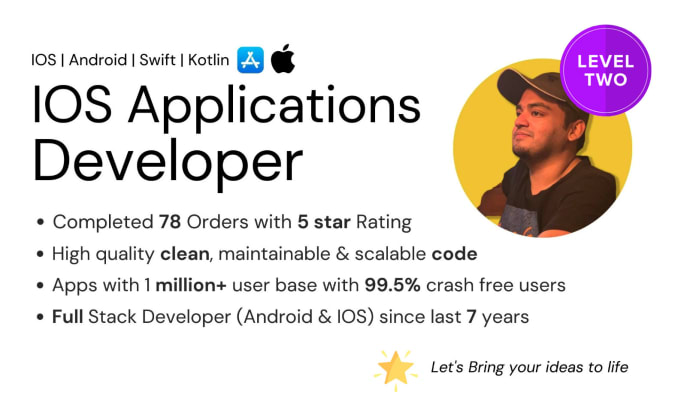 Gig Preview - Be your IOS application developer for full IOS development