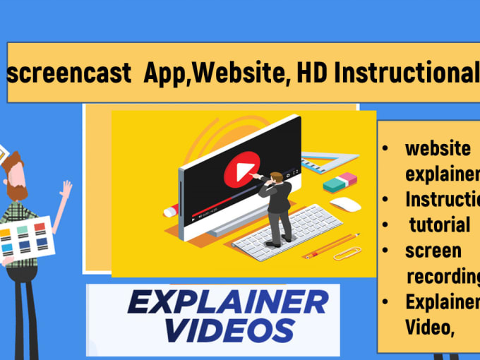 Gig Preview - Record HD screencast instructional explainer video