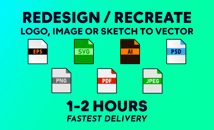 Gig Preview - Redesign, vector tracing, cleanup, vectorize, logo to vector