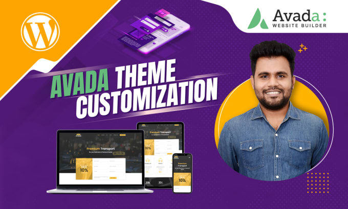 Gig Preview - Do wordpress avada theme customization to create a quality website