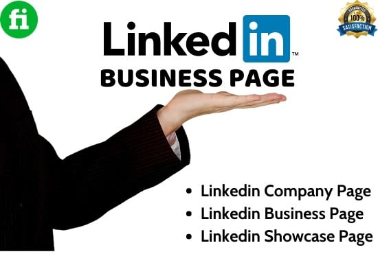 Gig Preview - Create a linkedin business page