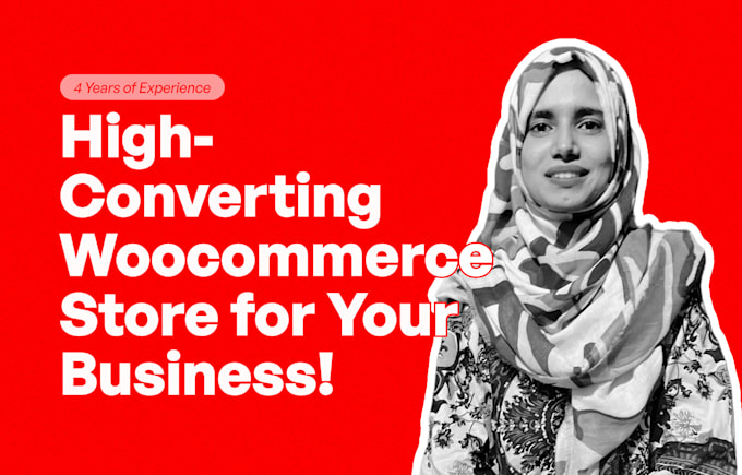 Gig Preview - Design a high converting woocommerce store for your business