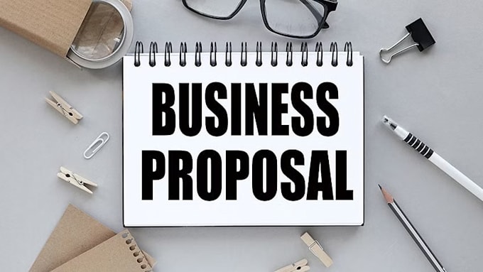 Gig Preview - Make professional business proposals with infographics