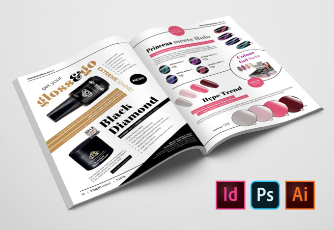 Gig Preview - Design a creative layout for catalog or annual report