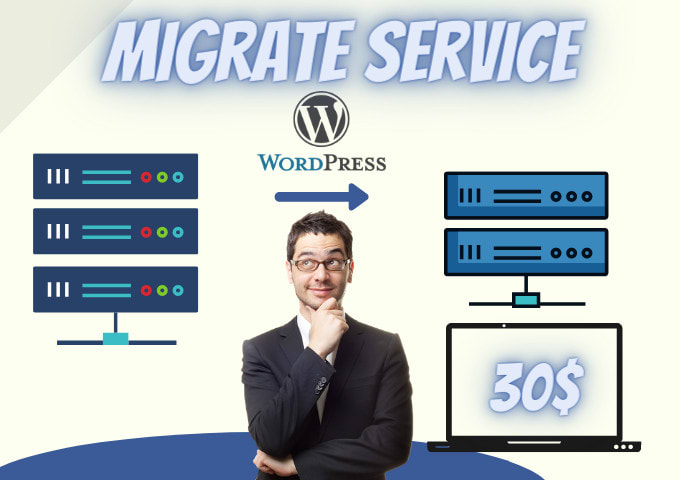 Gig Preview - Wordpress migration 500 mb cpanel