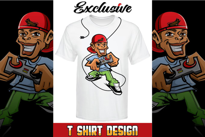 Gig Preview - Create exclusive bulk custom t shirt design